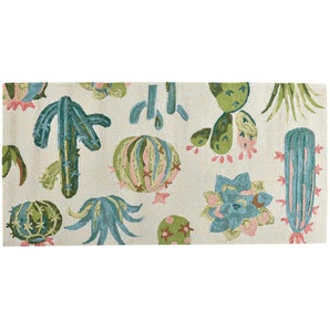 Gino Falcone In- und Outdoor-Teppich - weiß - Synthetische Fasern - 190 cm - 2 cm | Möbel Kraft