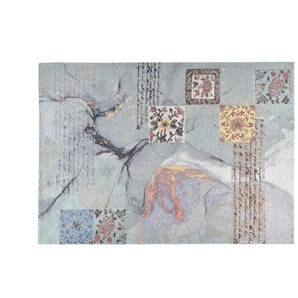 Gino Falcone Teppich - blau - Baumwolle - 160 cm - 0,3 cm | Möbel Kraft