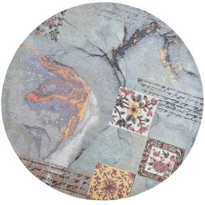 Gino Falcone Teppich - blau - Baumwolle - 160 cm - 0,3 cm | Möbel Kraft