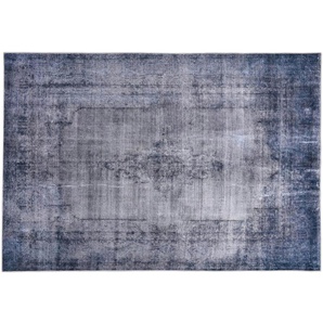 Gino Falcone Vintageteppich  Rachele ¦ grau ¦ Synthethische Fasern ¦ Maße (cm): B: 160 H: 0,6
