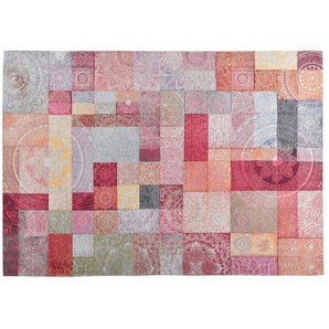 Gino Falcone Teppich - mehrfarbig - Baumwolle - 130 cm - 0,3 cm | Möbel Kraft