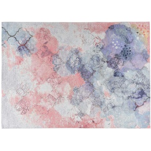 Gino Falcone Teppich  Cosima ¦ rosa/pink ¦ Baumwolle ¦ Maße (cm): B: 80 H: 0,3