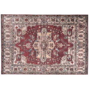 Gino Falcone Vintageteppich  Gino ¦ rot ¦ Synthethische Fasern ¦ Maße (cm): B: 160 H: 0,3