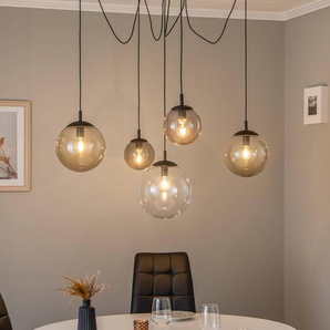 Glas Hängelampe Esme TK Lighting, dimmbar, Multicolour, für Wohn- / Esszimmer, Glas, Modern, Pendelleuchte 4796