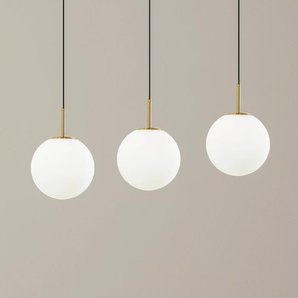Glas Hängelampe Joran Lucande, weiß / opal, für Wohn- / Esszimmer, Glas, Modern, Pendelleuchte 10030128