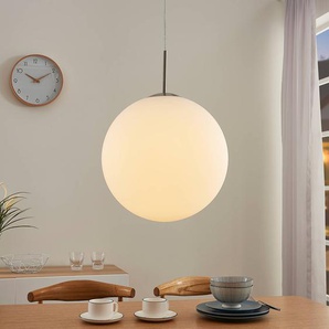 Glas Hängelampe Rhona Lindby, dimmbar, weiß / opal, für Wohn- / Esszimmer, Glas, Modern, Pendelleuchte 9624113