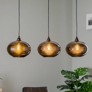 Glas Hängelampe Smoked 052 Opviq, dimmbar, alu / grau / zink, für Wohn- / Esszimmer, Glas, Modern, Pendelleuchte 892OPV1886