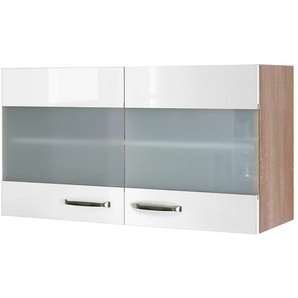 Glas-Hängeschrank Ede | beige | 100 cm | 54,8 cm | cm 32,0 |