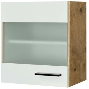 Glas-Hängeschrank Ens | creme | 50 cm | 54,8 cm | cm 32,0 |