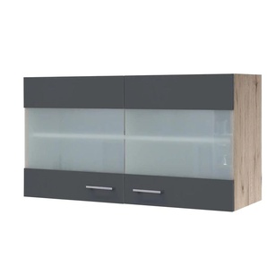 Glas-Hängeschrank Spa | grau | 100 cm | 54,8 cm | cm 32,0 |