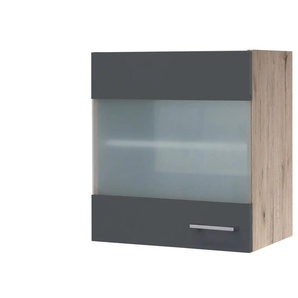 Glas-Hängeschrank Spa | grau | 50 cm | 54,8 cm | cm 32,0 |