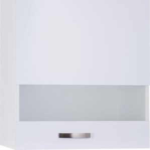 Glashängeschrank OPTIFIT Cara Schränke Gr. B/H/T: 60 cm x 70,4 cm x 34,9 cm, 1 St., weiß (weiß, weiß) Hängeschränke Breite 60 cm
