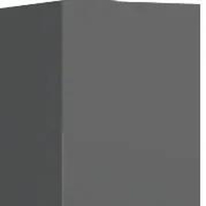 Glasvitrine PLACES OF STYLE Onyx Schränke Gr. B/H/T: 30 cm x 140 cm x 27 cm, 1 St., grau (anthrazit hochglanz) Glasvitrinen hochwertig UV lackiert, mit Soft-Close-Funktion
