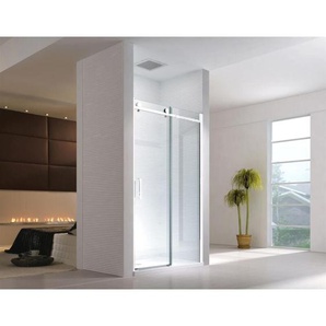 Glaszentrum Hagen - 145x195cm Nischentür Schiebetür Duschtür Nischendusche - esg Glas