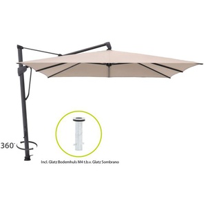 Glatz Sombrano S+ Easy Ampelschirm 300x300 cm