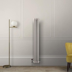 Gliederheizkörper (2-säulig), vertikal 1500mm x 200mm | Weiß (Pearl Weiß) - Regent