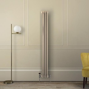 Gliederheizkörper (2-säulig), vertikal 1800mm x 200mm | Braun (Elk Braun) - Regent