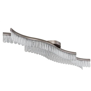 Globo Lighting Deckenleuchte   ¦ grau ¦ Maße (cm): B: 108 H: 13