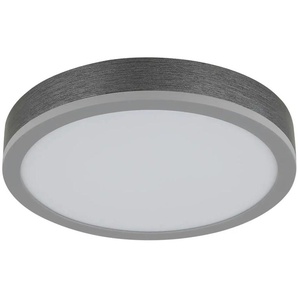 Globo Lighting Deckenleuchte   ¦ grau ¦ Maße (cm): B: 30 H: 8,5  Ø: 30