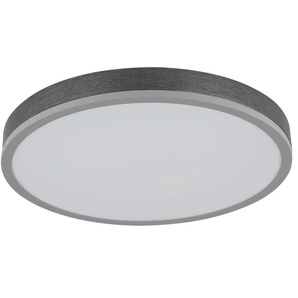 Globo Lighting Deckenleuchte   ¦ grau ¦ Maße (cm): B: 45 H: 8,5  Ø: 45