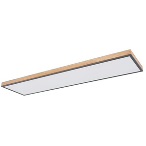 Globo Lighting Deckenleuchte - grau - Materialmix - 120 cm - 7,5 cm - cm 30,0 | Möbel Kraft