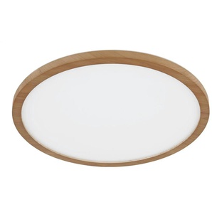 Globo Lighting Deckenleuchte   ¦ holzfarben ¦ Maße (cm): B: 42 H: 2,5 T: 42.0