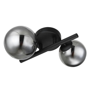 Globo Lighting Deckenleuchte  Riha ¦ schwarz ¦ Maße (cm): B: 24 H: 12,5 T: 25.0