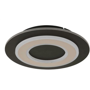 Globo Lighting Deckenleuchte   ¦ schwarz ¦ Maße (cm): B: 32 H: 5,5  Ø: 32