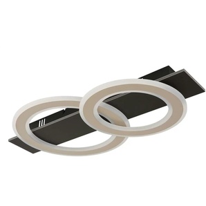 Globo Lighting Deckenleuchte   ¦ schwarz ¦ Maße (cm): B: 63 H: 7