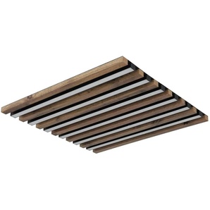 Globo Lighting Deckenleuchte - schwarz - Materialmix - 45 cm - 5 cm | Möbel Kraft