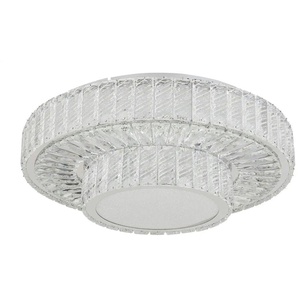 Globo Lighting Deckenleuchte   ¦ silber ¦ Maße (cm): B: 50 H: 17,3  Ø: 50