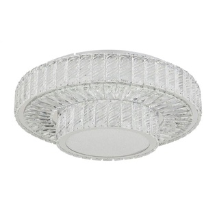 Globo Lighting Deckenleuchte - silber - Materialmix - 50 cm - 17,3 cm - 50.0 | Möbel Kraft