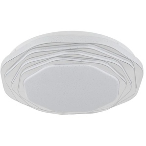 Globo Lighting Deckenleuchte   ¦ weiß ¦ Maße (cm): B: 38 H: 7  Ø: 38