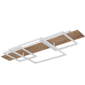 Globo Lighting Deckenleuchte ¦ weiß ¦ Maße (cm): B: 95 H: 10 T: 40.0