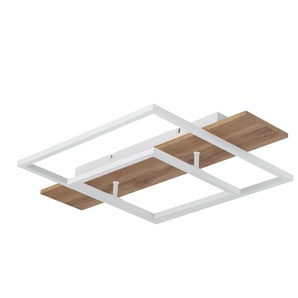 Globo Lighting Deckenleuchte - weiß - Materialmix - 60 cm - 10 cm - cm 40,0 | Möbel Kraft