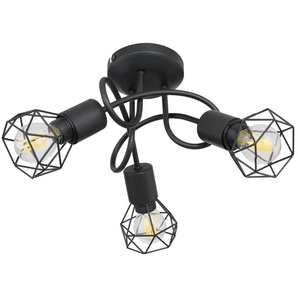 Globo Lighting Deckenstrahler   ¦ schwarz ¦ Maße (cm): B: 36 H: 20 T: 36.0