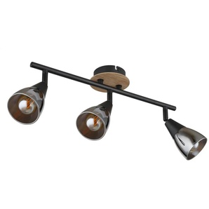 Globo Lighting Deckenstrahler   ¦ schwarz ¦ Maße (cm): B: 42 H: 19,5 T: 10.0