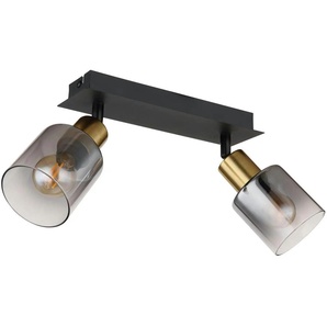 Globo Lighting Deckenstrahler - schwarz - Materialmix - 25 cm - 18,2 cm - cm 8,0 | Möbel Kraft