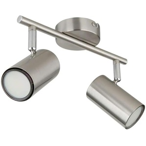 Globo Lighting Deckenstrahler   ¦ silber ¦ Maße (cm): B: 25 H: 13,5 T: 10.0