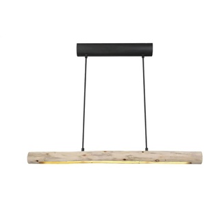 Globo Lighting LED-Pendelleuchte - holzfarben - Materialmix - 8 cm - 150 cm | Möbel Kraft