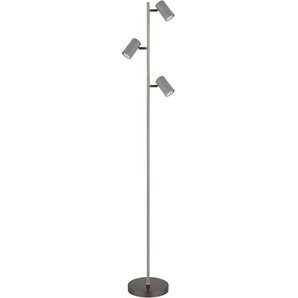 GLOBO LIGHTING LED Stehlampe »ROBBY«, 3 flammig, Leuchtmittel GU10   ohne Leuchtmittel, Fußtrittschalter