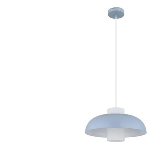 Globo Lighting Pendelleuchte - blau - Materialmix - 38.0 | Möbel Kraft