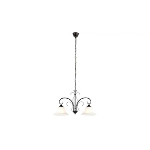 Globo Lighting Pendelleuchte   ¦ braun ¦ Maße (cm): B: 53 H: 19 T: 10.0