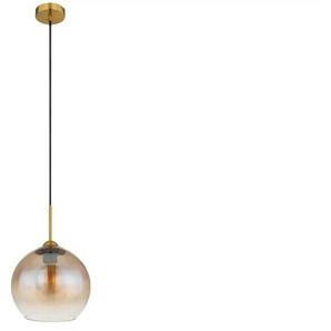 Globo Lighting Pendelleuchte   ¦ gold ¦ Maße (cm): B: 25 H: 120 T: 25.0