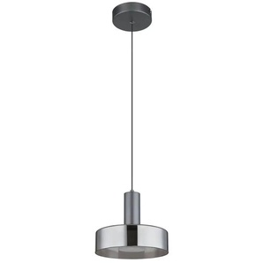 Globo Lighting Pendelleuchte   ¦ grau ¦ Maße (cm): B: 22 H: 150  Ø: 22