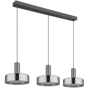 Globo Lighting Pendelleuchte   ¦ grau ¦ Maße (cm): B: 90 H: 150