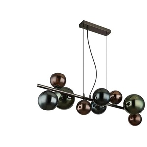 Globo Lighting Pendelleuchte  Riha ¦ grau ¦ Maße (cm): B: 34,5 H: 120