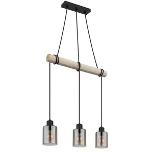 Globo Lighting Pendelleuchte   ¦ schwarz ¦ Maße (cm): B: 10 H: 140