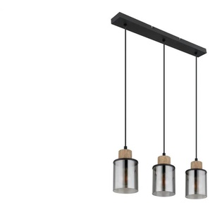 Globo Lighting Pendelleuchte   ¦ schwarz ¦ Maße (cm): B: 55 H: 120 T: 10.0