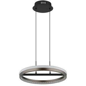 Globo Lighting Pendelleuchte - schwarz - Materialmix - 39,7 cm - 150 cm - 39.7 | Möbel Kraft